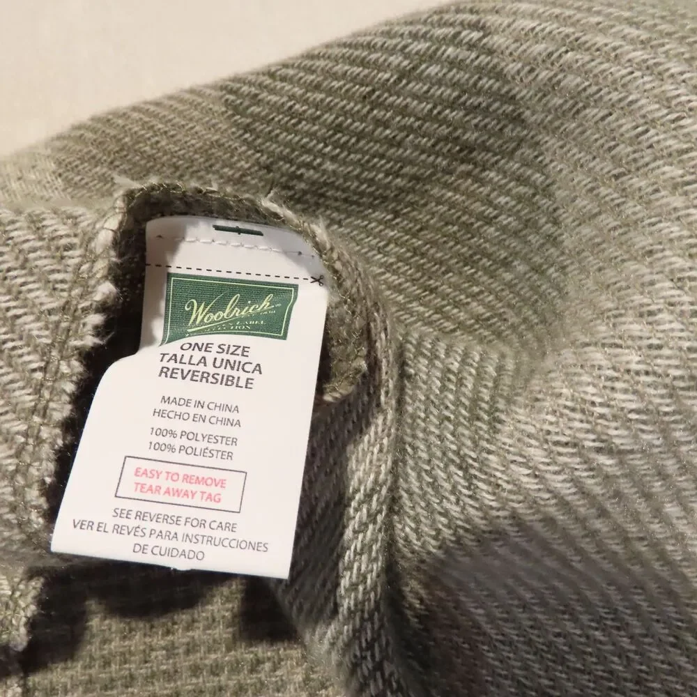 Woolrich reversible plaid